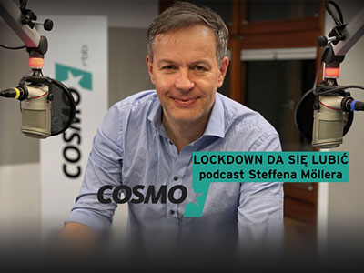 Meinen neuen Podcast (6 Folgen) für den Radiosender Cosmo hören – auf Polnisch!