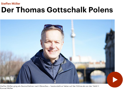 Der Thomas Gottschalk Polens (Audio-Interview)